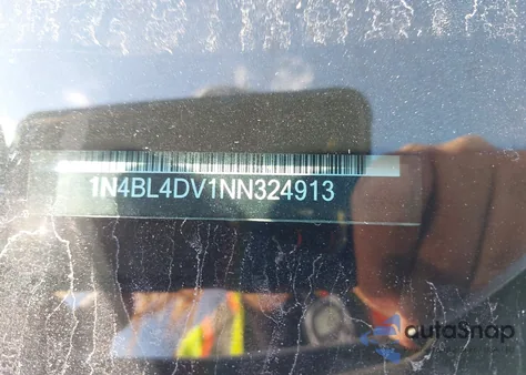 2022 Nissan Altima Sv Fwd z USA, uszkodzony, nr VIN 1N4BL4DV1NN324913